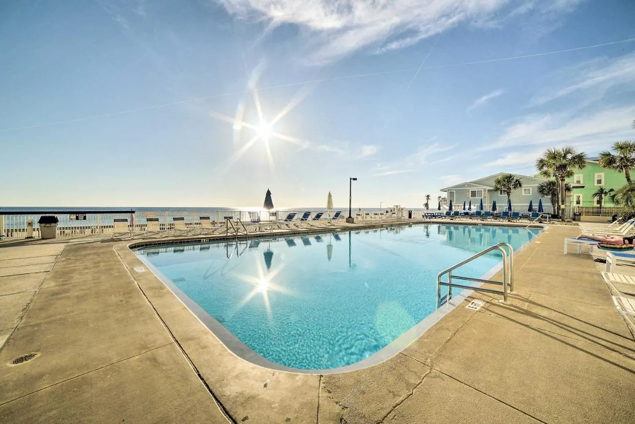 Beachfront Pcb Escape With Free Beach Chair Services Panama City Beach
