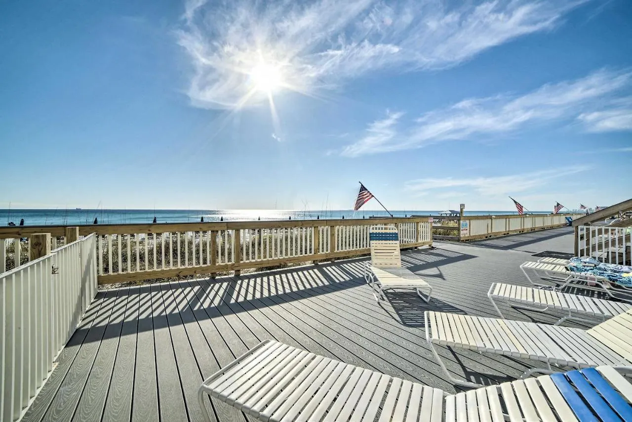 Beachfront Pcb Escape With Free Beach Chair Services Panama City Beach